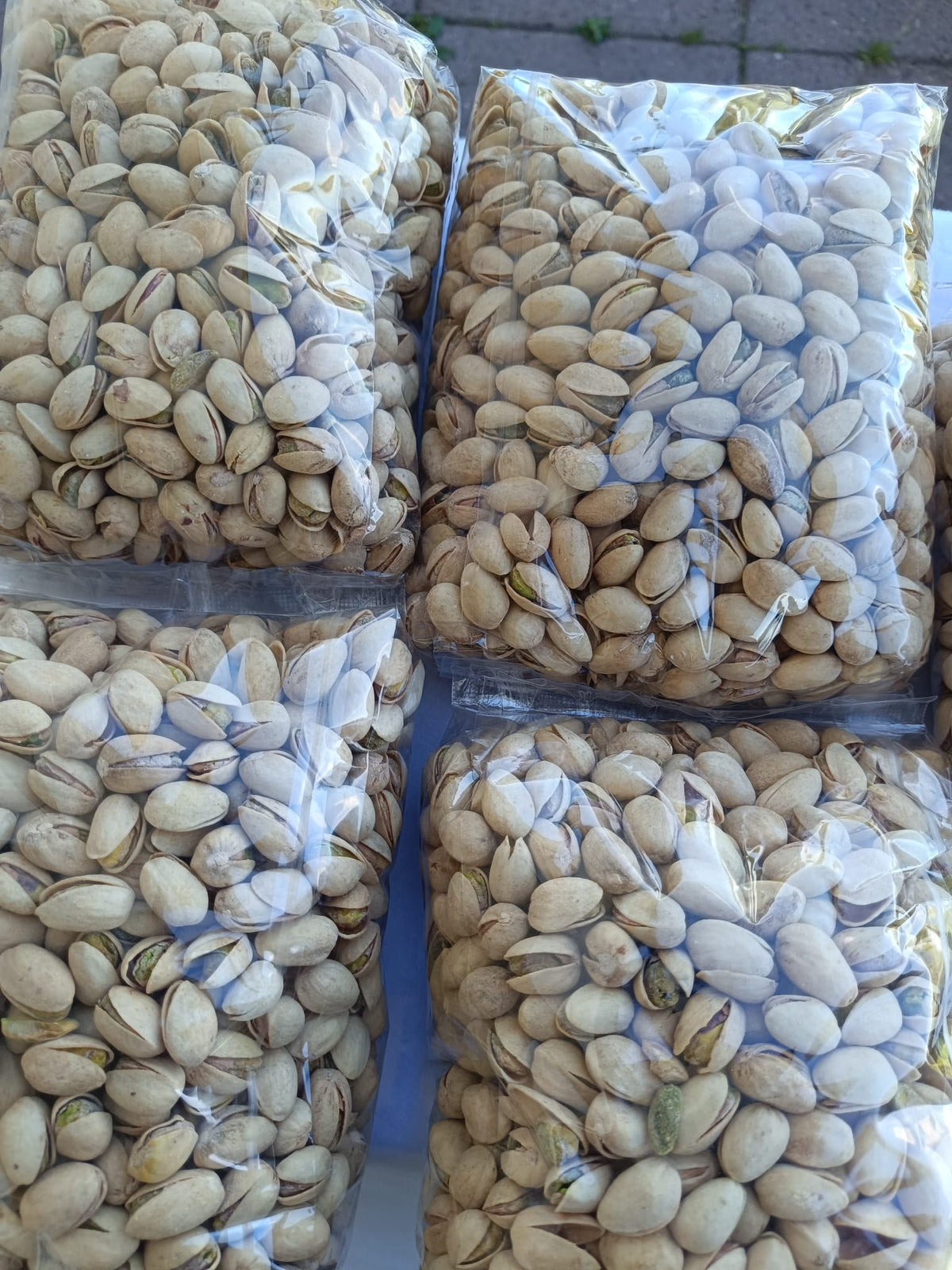 Amerikanske Saltede Pistasjnøtter – 1 kg